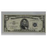 1953 $5 Silver Certificate