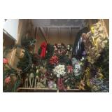 Collection of Christmas and Fall Decorations