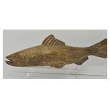 Hand Carved Wooden Fish