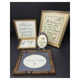 Assortment of Cross Stitch