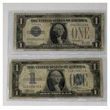 1928-B and 1934 $1 Silver Certificates