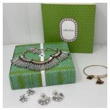 Stella and Dot Necklace, Earrings, Alex and Ani