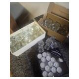 Glass Candle Holders with Tea Candles