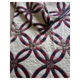 Handmade Quilt Double Wedding Ring Pattern