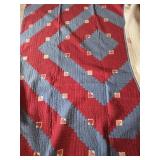 Handmade Quilt Log Cabin Pattern