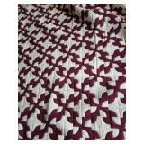 Handmade Quilt Drunkards Path