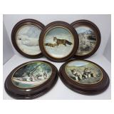 Collection of Pals By Charles Frace Animal Plates