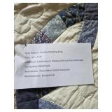 Handmade Quilt Double Wedding Ring Pattern