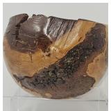 Hand Shaped Raw Wood Bowl