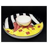 Hot and Spicy Two-Piece Chip and Dip Set