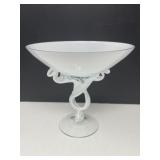 Art Glass Compote