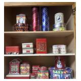 Collection of Tins