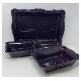 Scalloped Edge Casserole Set