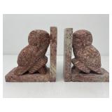 Stone Owl Bookends