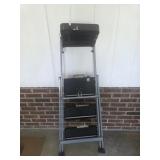 Folding Metal Step Ladder
