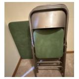 Samsonite Folding Table and Four Chairs