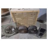 Assortment of Shop Fans