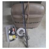 Ranger Boat Seat Fishing Rods and Reels