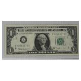Scarce AU 1963-B $1 Joseph Barr Note