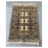 Caucasian Mid Century Hand Woven Rug
