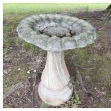Concrete Birdbath