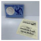 1999 American Eagle Silver Dollar Uncirculated