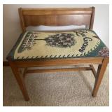 Love Grows" Tapestry Seat Cushion