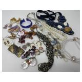 Assortment of Costume Jewelry