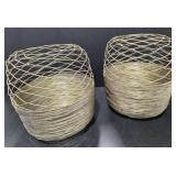 Woven Candle Holders