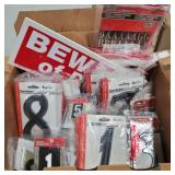 Assorted House Numbers and Signs