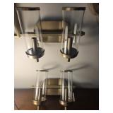 Gold Tone Wall Sconces