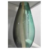 Murano Style Glass Vase