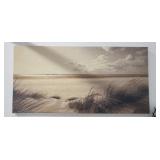Stretched Canvas Beach Scene