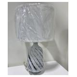 Art Glass Table Lamp
