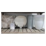 Textured Vases, Wall Tile Decor