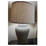 Basket Weave Base Lamp