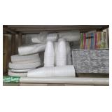 Cups, Trays, Plates , Napkins