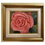 Rose Painting by Frieda Morris