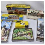 Train Village Buildings/Decor Kits