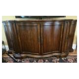 Wood Console Chest