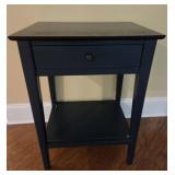 Shaker Style Lamp Table with Drawer and Shelf