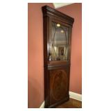 Wellington Hall Corner Curio Cabinet with Light