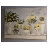 Floral Painting on Canvas