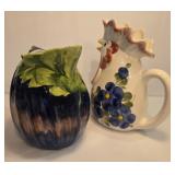 Italian and Mexican Design Pitchers