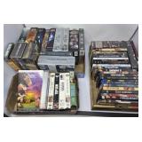 DVD and VHS movies