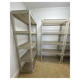 Four Plastic Shelves