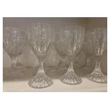 Mikasa Parkland Pattern Water Glasses