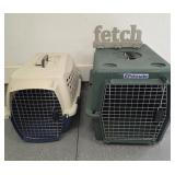Two Pet Carriers