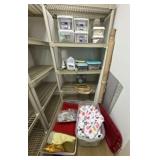 Sewing Items, Buttons and Fabric