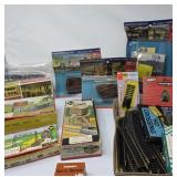 HO Train Village Building Kits and Track